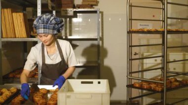 Tarçınlı çörek ile fırın tepsisi