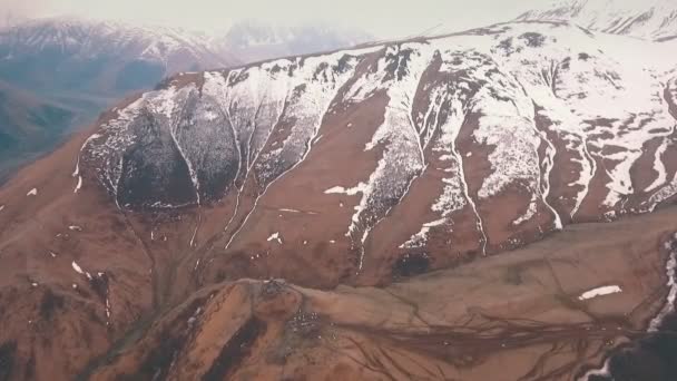 カズベク山、山 — ストック動画