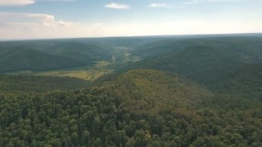 Havadan görünümü Hills Atıcılık