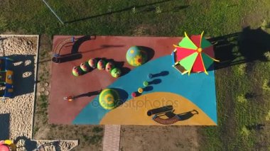 Çocuk slayt Park'ta açık havadan görünümü