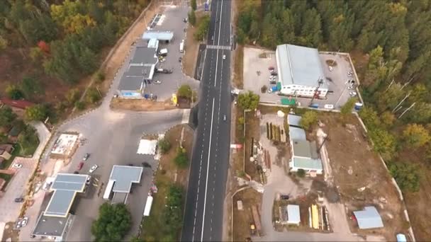 Vue du dessus de la rue - Vie en ville — Video