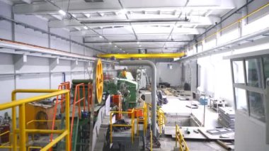 renk ve demir çelik metallerin hurda işleme tesisi.