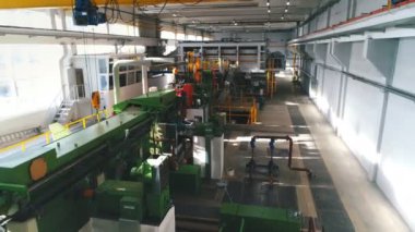 renk ve demir çelik metallerin hurda işleme tesisi.