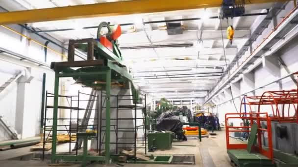 Νέο μέταλλο εργοστάσιο ανακύκλωσης — Αρχείο Βίντεο