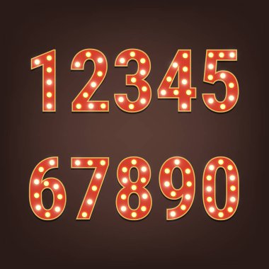 Retro ampulleri sayılarla