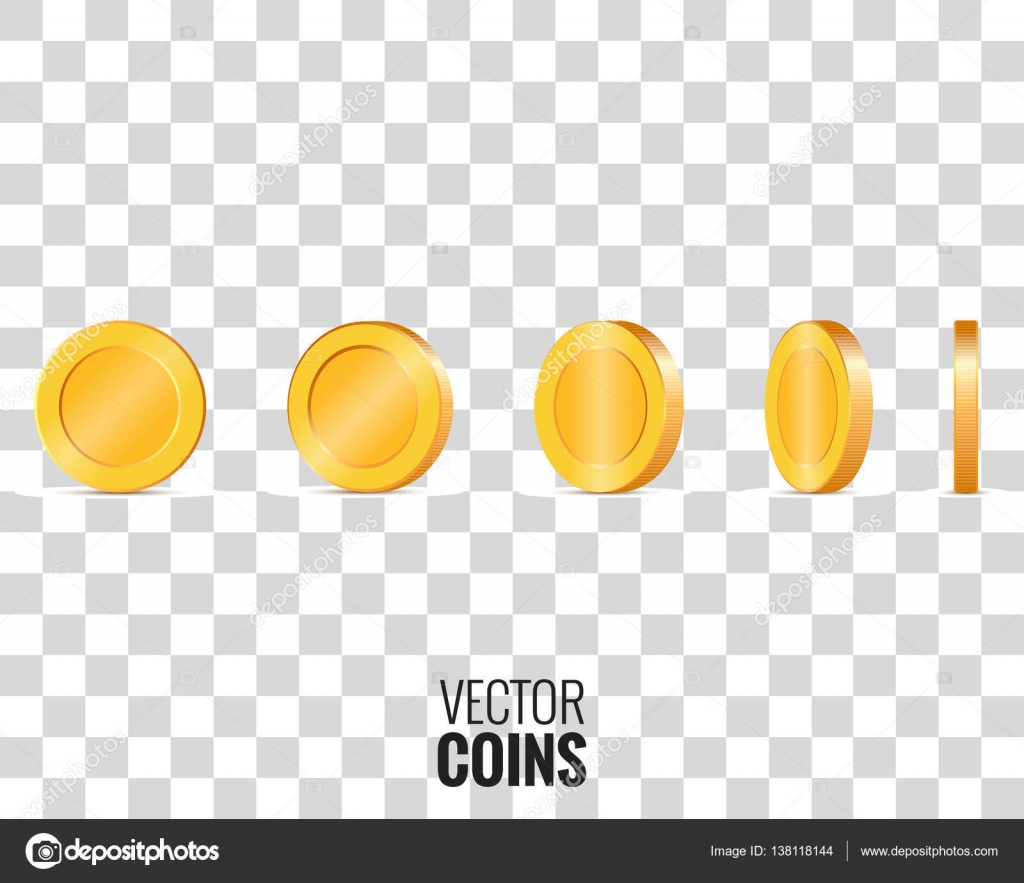 Coin animation Vector Art Stock Images | Depositphotos