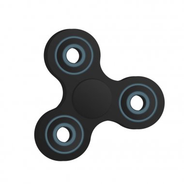 Spinner kıpır. Trendy düz tarzı el spinner. Stres giderici spinner oyuncak.