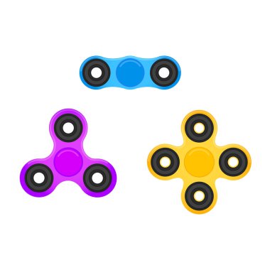 Spinner kıpır. El spinners trendy düz tarzı. Stres giderici spinner oyuncak.