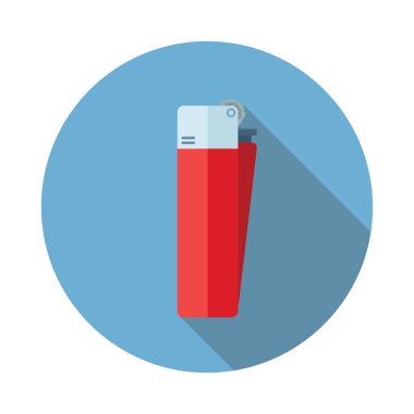 Çakmak vektör düz simgesi