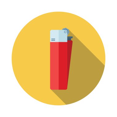 Çakmak vektör düz simgesi