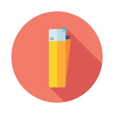 Çakmak vektör düz simgesi