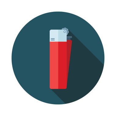 Çakmak vektör düz simgesi