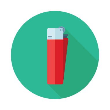 Çakmak vektör düz simgesi