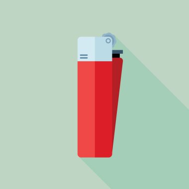 Çakmak vektör düz simgesi