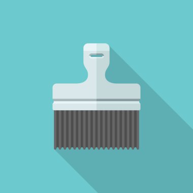 Düz fırça simgesini