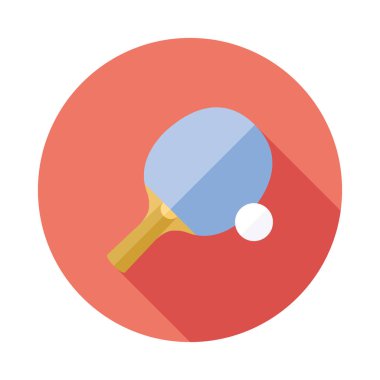 Küçük Tenis düz simgesi