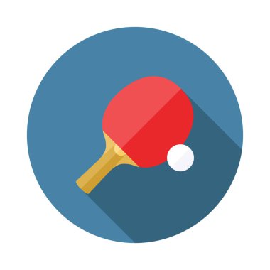 Küçük Tenis düz simgesi