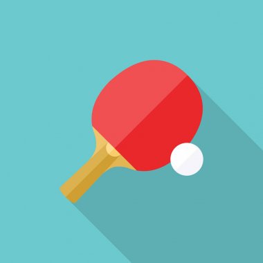 Küçük Tenis düz simgesi