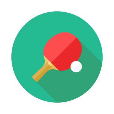 Küçük Tenis düz simgesi