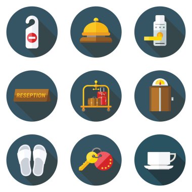 Hotel Icon set