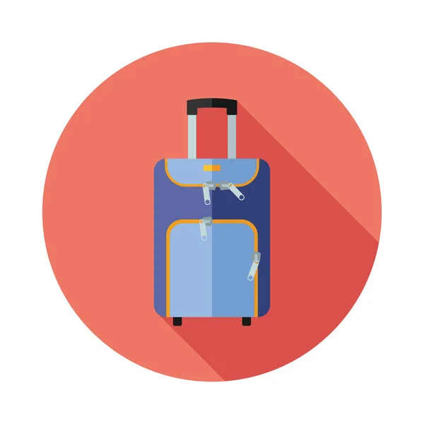旅游袋平图标 — 图库矢量图片
