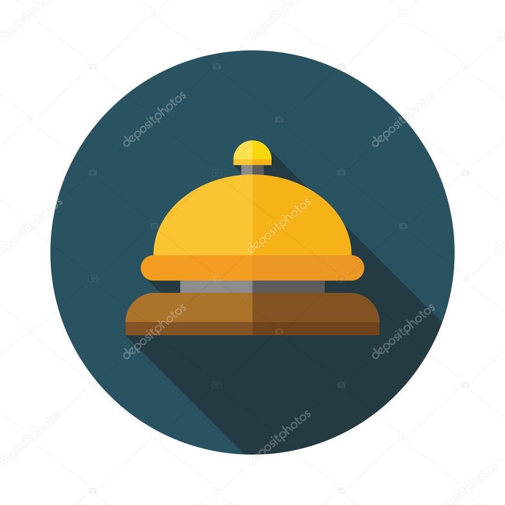 Reception Bell flat icon