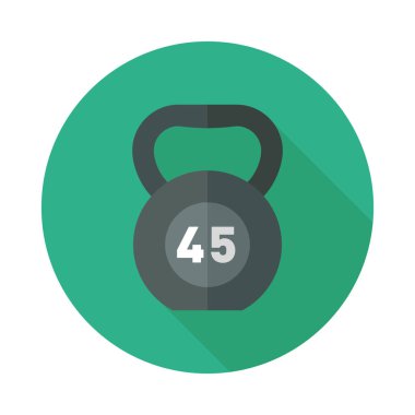 Vektör Ağırlığı Kilogram Simgesi