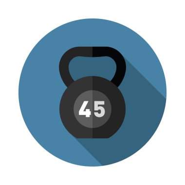 Vektör Ağırlığı Kilogram Simgesi