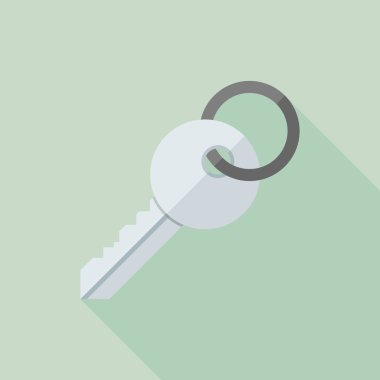 Düz anahtar simgesi