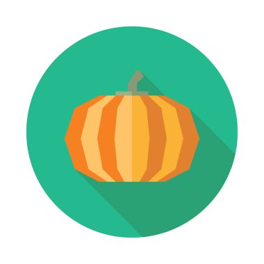 uzun gölgeler ile kabak simgesi