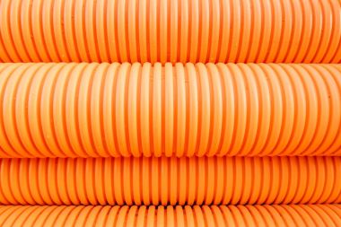 Turuncu borular. Oluklu doku