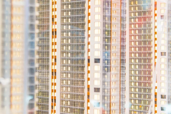 Modelo Edifício Residencial Vários Andares — Fotografia de Stock
