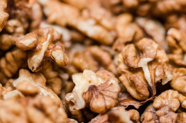 Ceviz close-up. Arka plan