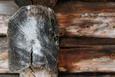 Cephe unsuru. Eski ahşap