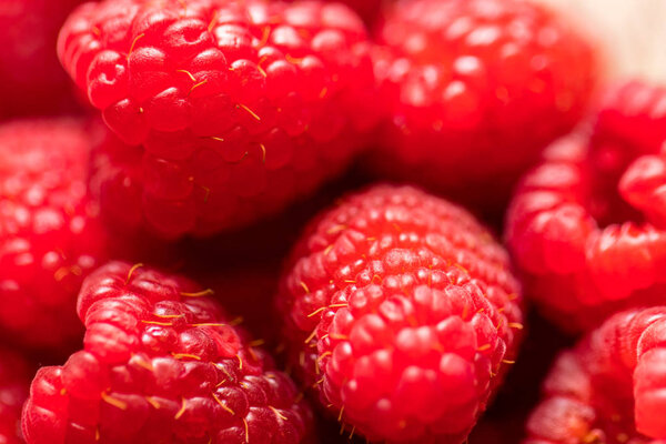 Close Up of raspberry