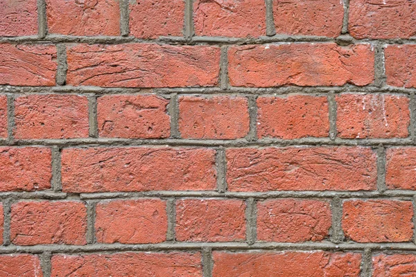 古い赤レンガの壁のテクスチャの背景 — ストック写真