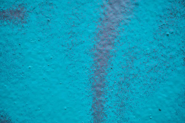 A gipszkarton falát kék spray-vel festették. Háttér — Stock Fotó