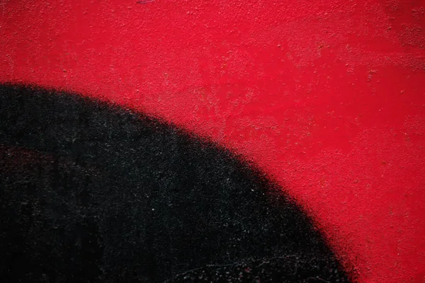 Abstract texture of plaster of red and black colors — 图库照片