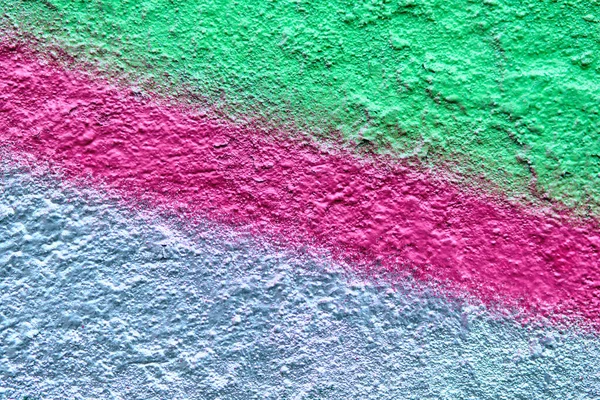 Absztrakt Textúra Vakolat Ezüst Zöld Rózsaszín Vonalak Közelről — Stock Fotó