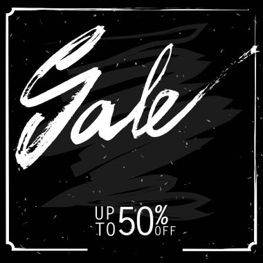 Satılık ifade reklam vektör vektör, izole siyah arka plan vektör çizim için dükkanı ve Pazar üzerinde