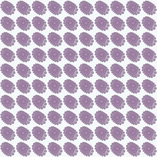 Abstract seamless fractal pattern of violet curls on a white bac — Stock Photo, Image