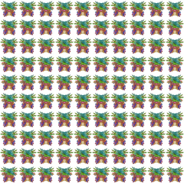 Abstract seamless pattern Hedgehogs — Stock Photo, Image