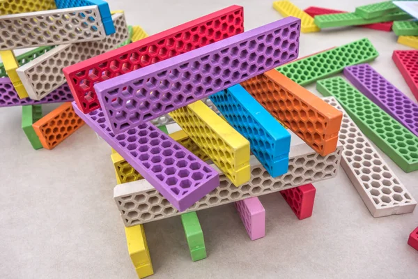 Giochi Educativi Logici Bambini Brillante Interessante Bambini Moderni Colorato Bellissimo — Foto Stock