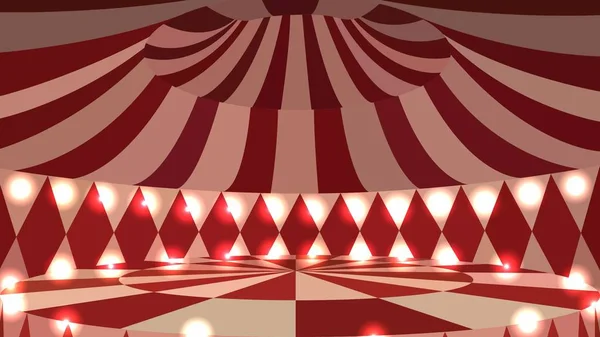 Inside Circus Tent Vector Art Stock Images Depositphotos