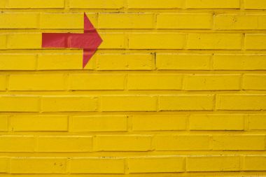 Sarı tuğla duvar dokusu