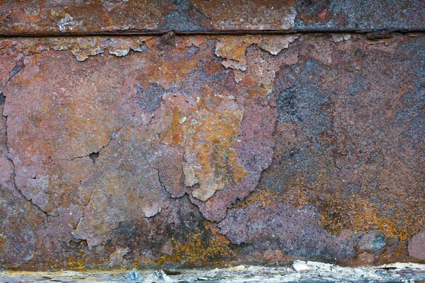 Rusty leeftijd metalen textuur — Stockfoto