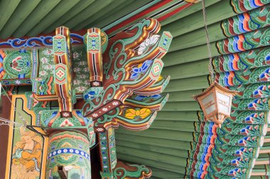 Seoul, Güney Kore - 28 Mayıs 2017: Jogyesa Tapınağı