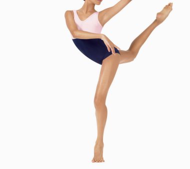 Güzel sivri uçlu çıplak ayak