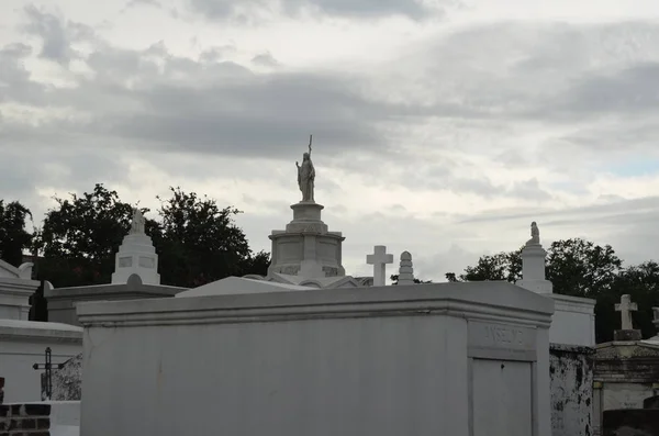 Cemitério Católico de St Louis New Orleans Louisiana EUA — Fotografia de Stock