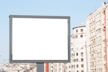 boş metal billboard